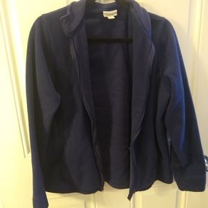 LL Bean Fleece, Size L Reg, Blue